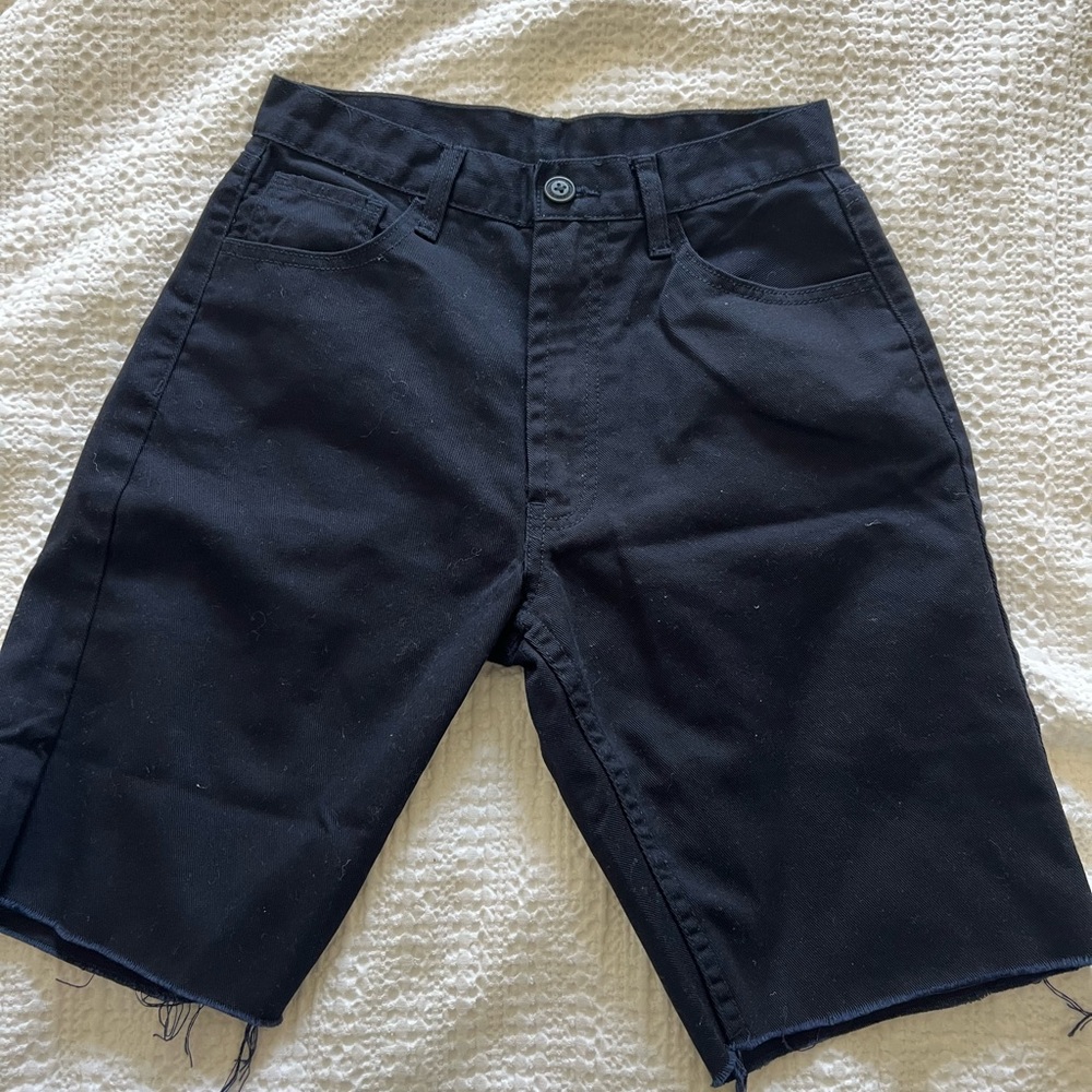 John Galt Navy Blue Shorts